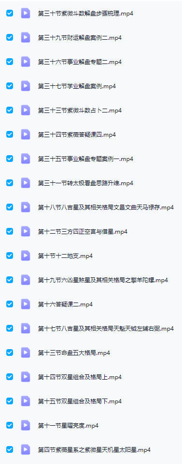 图片[4]-清合老师《紫微斗数正式课+公开课》2套课（视频+课件）-中易盟