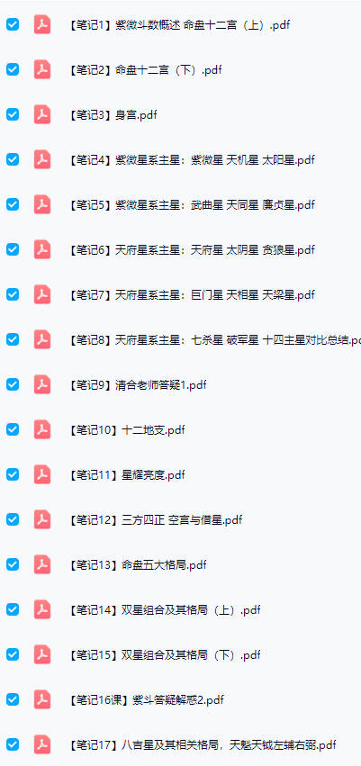 图片[6]-清合老师《紫微斗数正式课+公开课》2套课（视频+课件）-中易盟