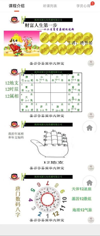 图片[2]-唐誉晏《十二星座星象财运神断》8集视频课-中易盟